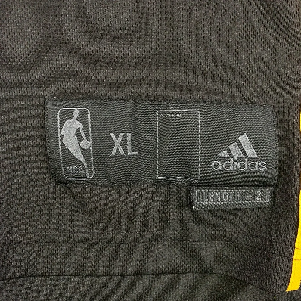 Adidas Utah Jazz Deron Williams Jersey Mens XL +2 Black Swingman NBA Basketball